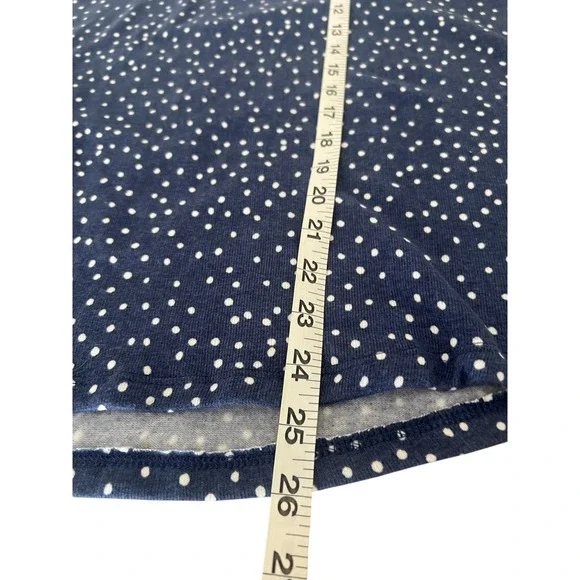 Live Love Lounge by Karen Neuburger Women's XXL‎ Soft Blue White Dot Tank Top - Picture 5 of 8